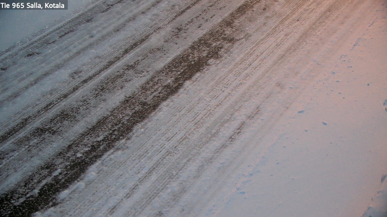 Weather Camera Image Väg 965 Salla, Kotala, Salla, Lappi
