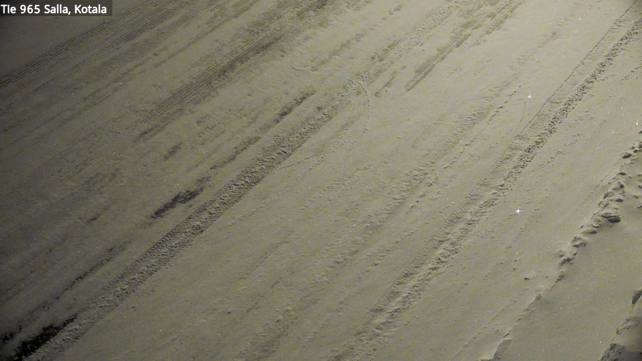 Weather Camera Image Väg 965 Salla, Kotala, Salla, Lappi