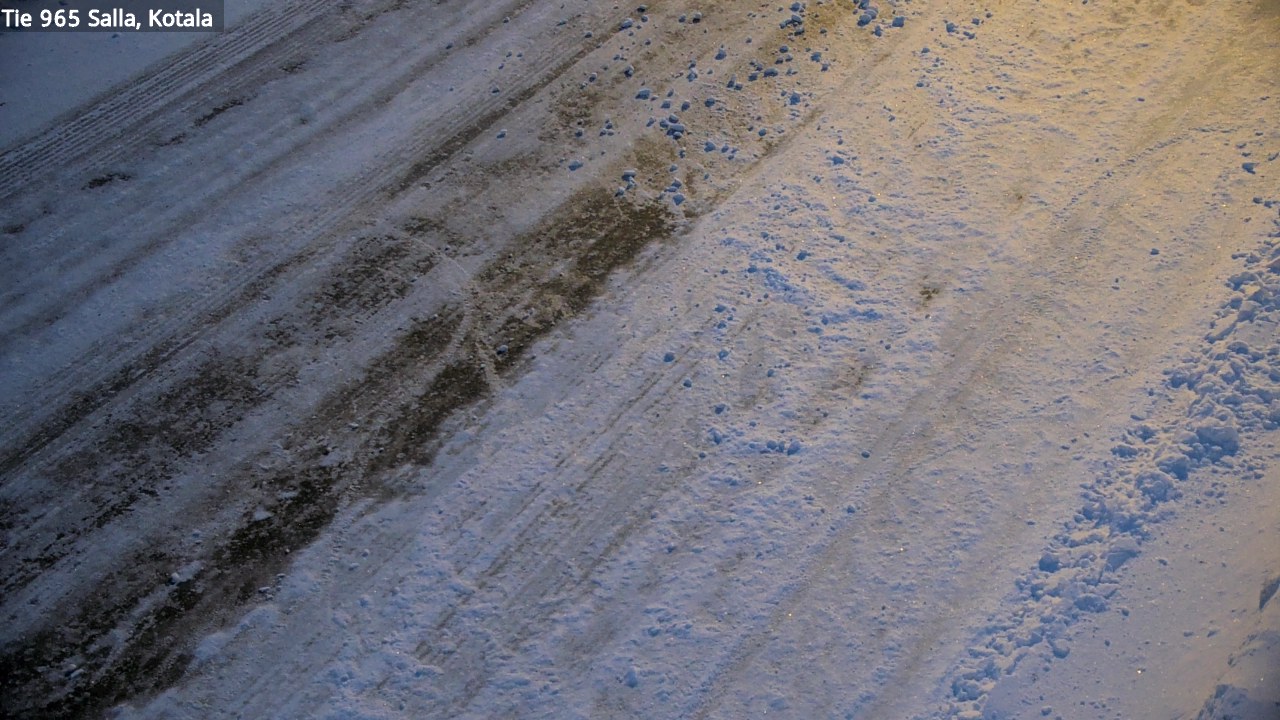 Weather Camera Image Väg 965 Salla, Kotala, Salla, Lappi