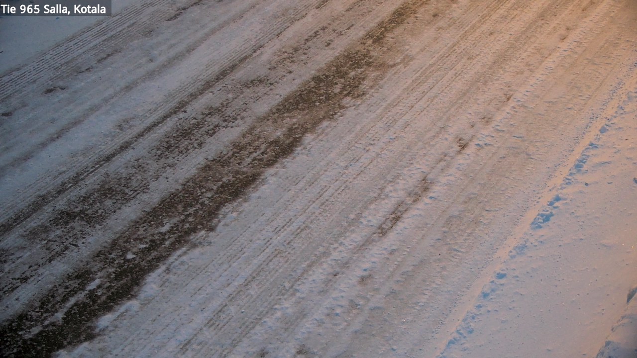 Weather Camera Image Väg 965 Salla, Kotala, Salla, Lappi
