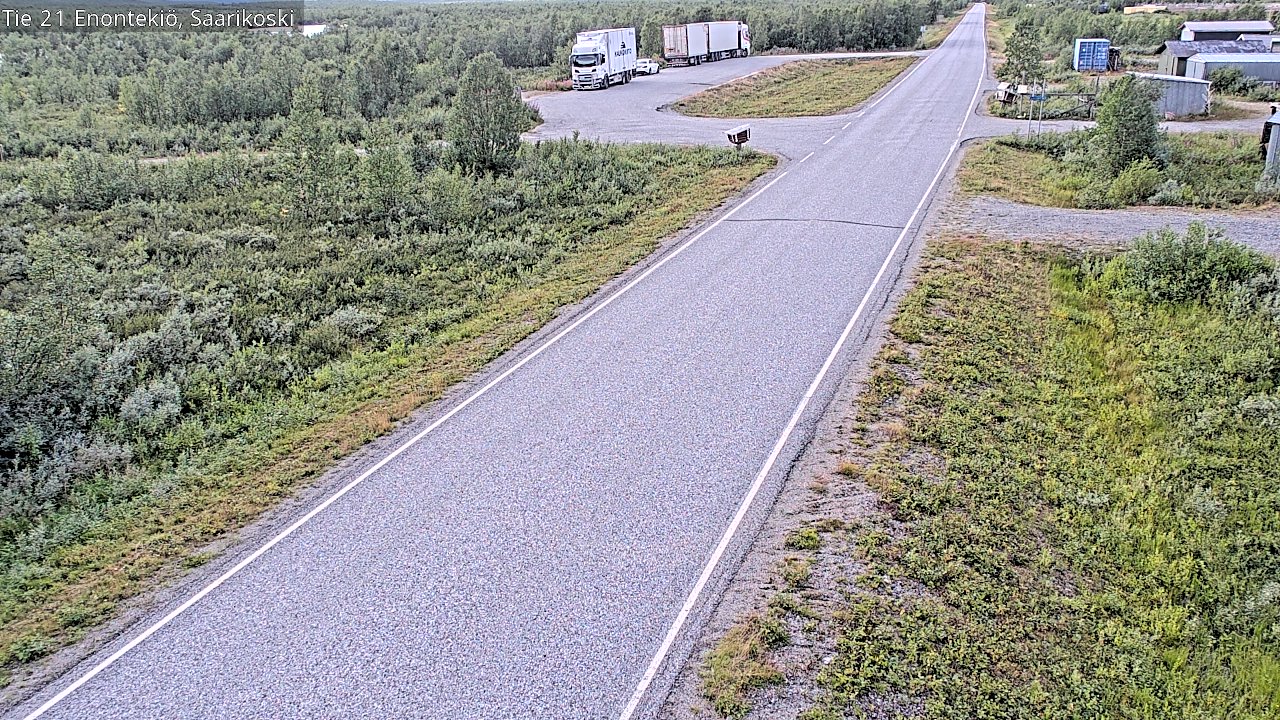 Kelikamerat Kuva Tie 21 Enontekiö, Saarikoski, Enontekiö, Lappi