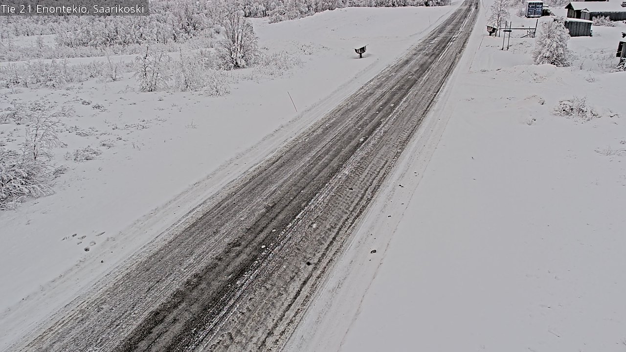 Kelikamerat Kuva Tie 21 Enontekiö, Saarikoski, Enontekiö, Lappi