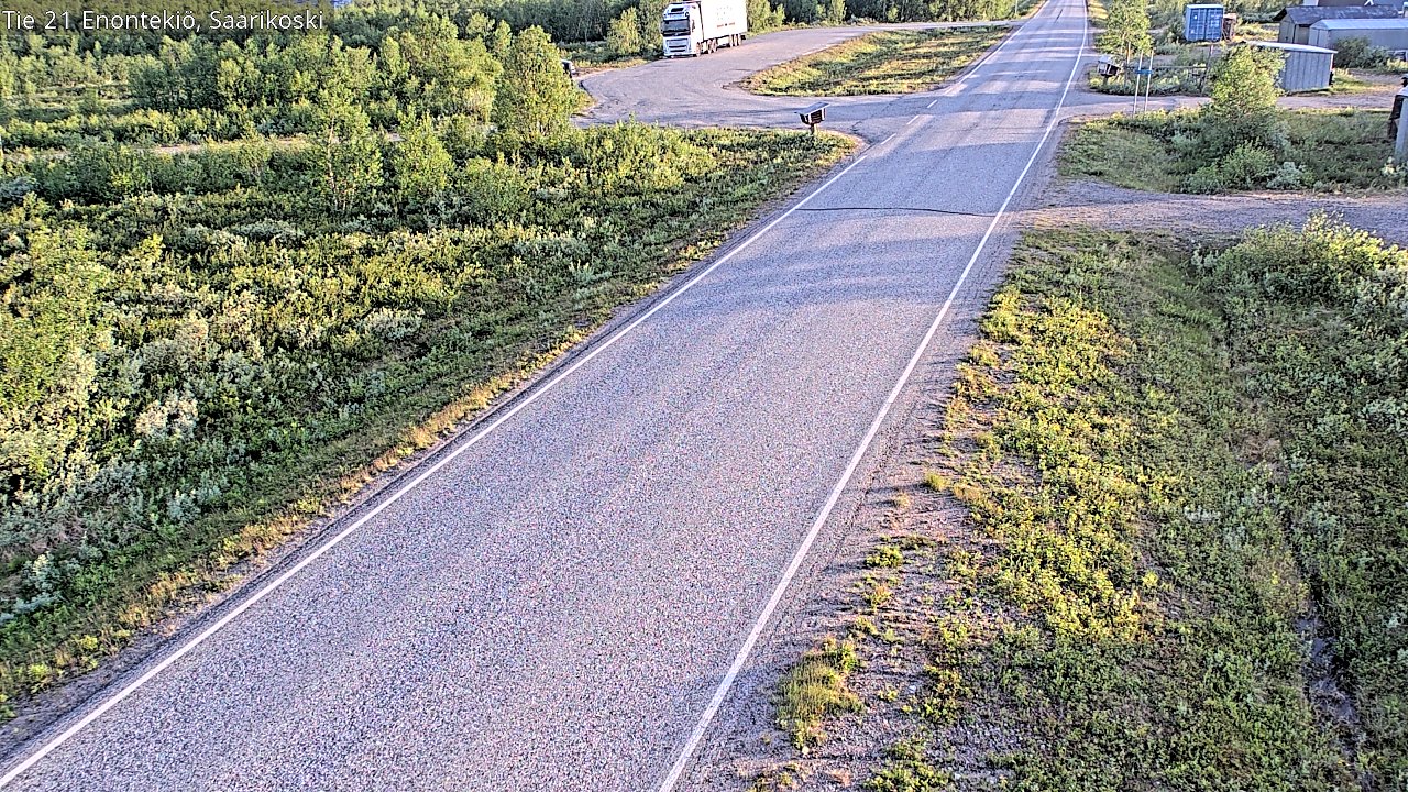 Kelikamerat Kuva Tie 21 Enontekiö, Saarikoski, Enontekiö, Lappi