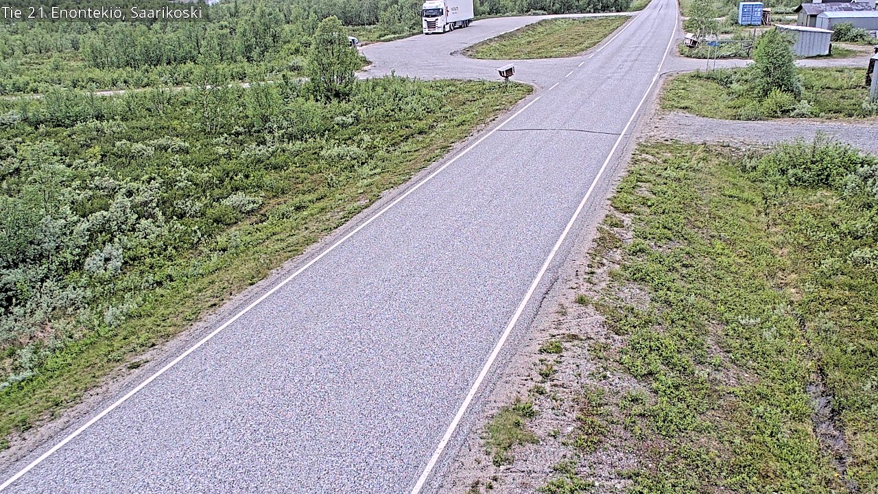 Kelikamerat Kuva Tie 21 Enontekiö, Saarikoski, Enontekiö, Lappi