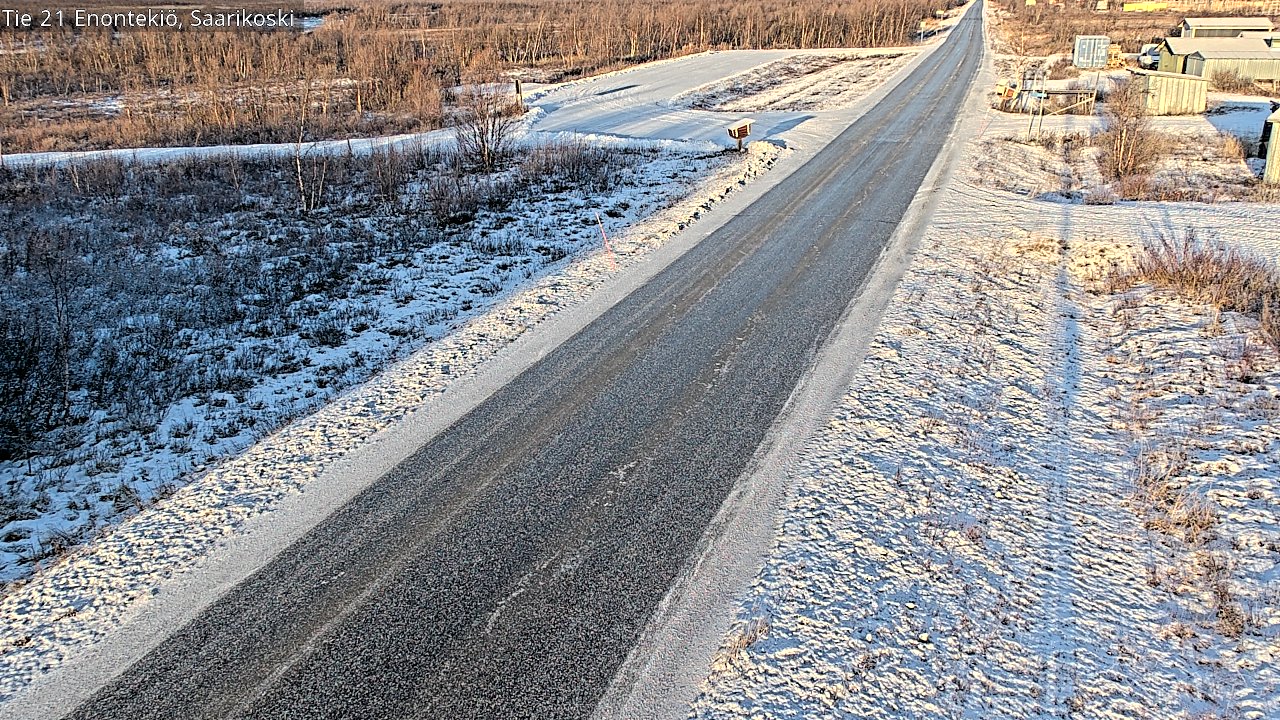 Kelikamerat Kuva Tie 21 Enontekiö, Saarikoski, Enontekiö, Lappi
