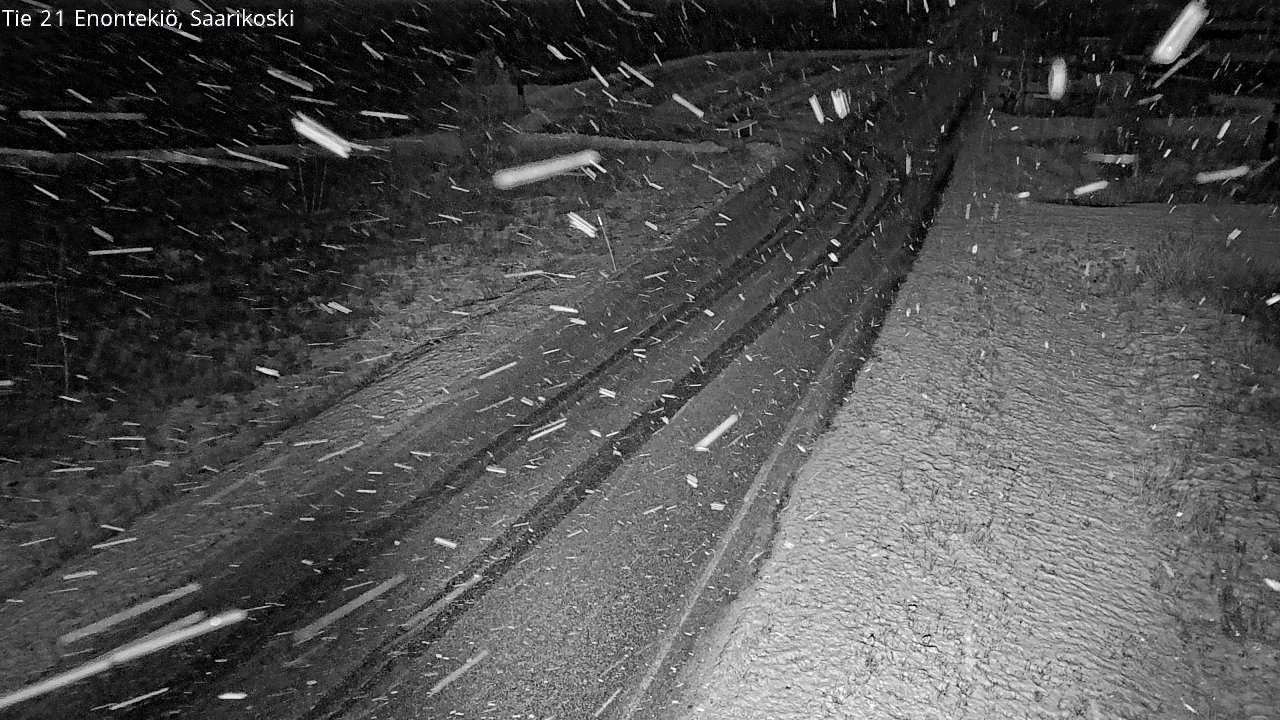 Kelikamerat Kuva Tie 21 Enontekiö, Saarikoski, Enontekiö, Lappi