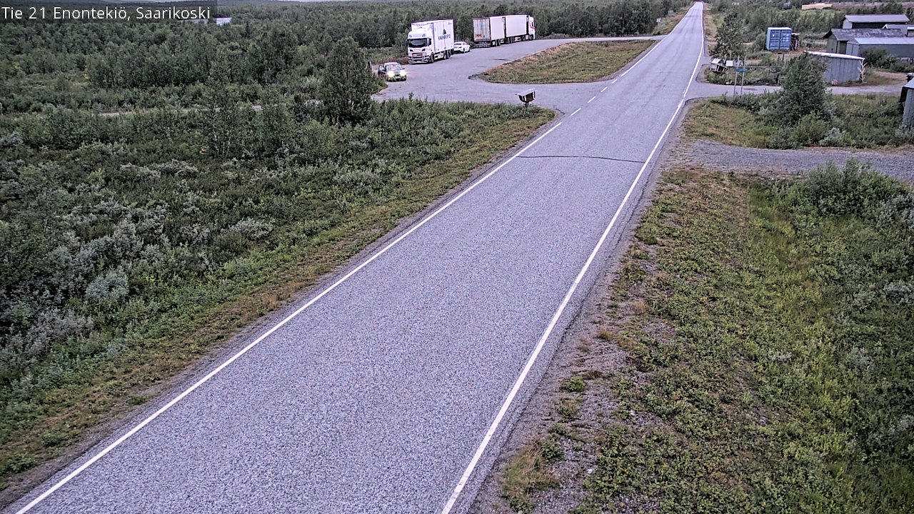 Kelikamerat Kuva Tie 21 Enontekiö, Saarikoski, Enontekiö, Lappi
