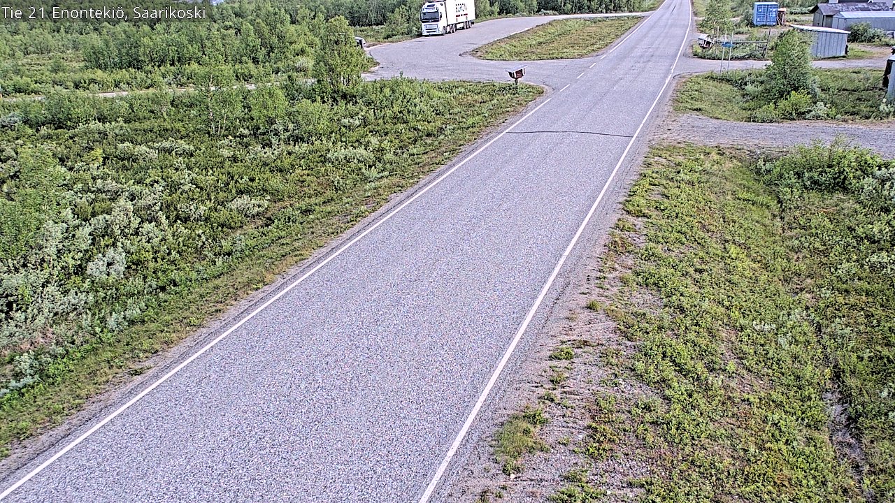 Kelikamerat Kuva Tie 21 Enontekiö, Saarikoski, Enontekiö, Lappi