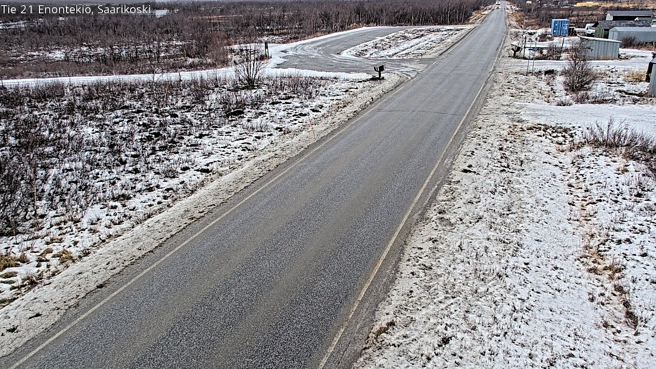 Kelikamerat Kuva Tie 21 Enontekiö, Saarikoski, Enontekiö, Lappi