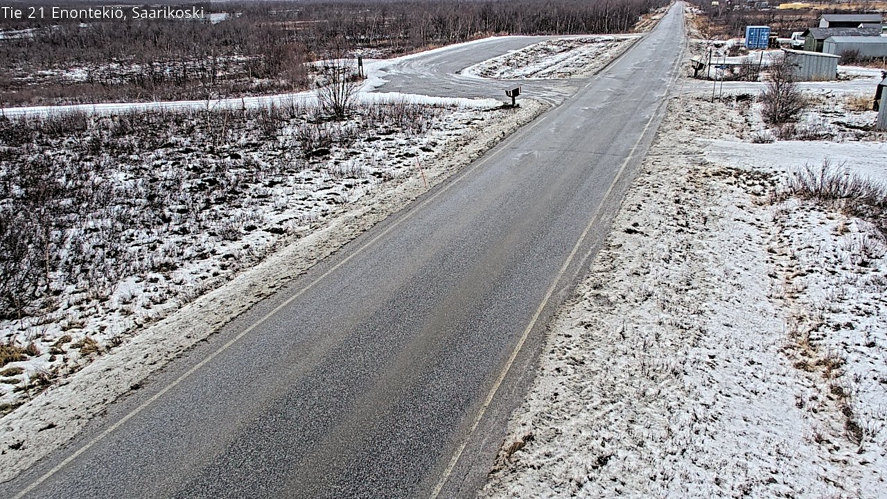 Kelikamerat Kuva Tie 21 Enontekiö, Saarikoski, Enontekiö, Lappi