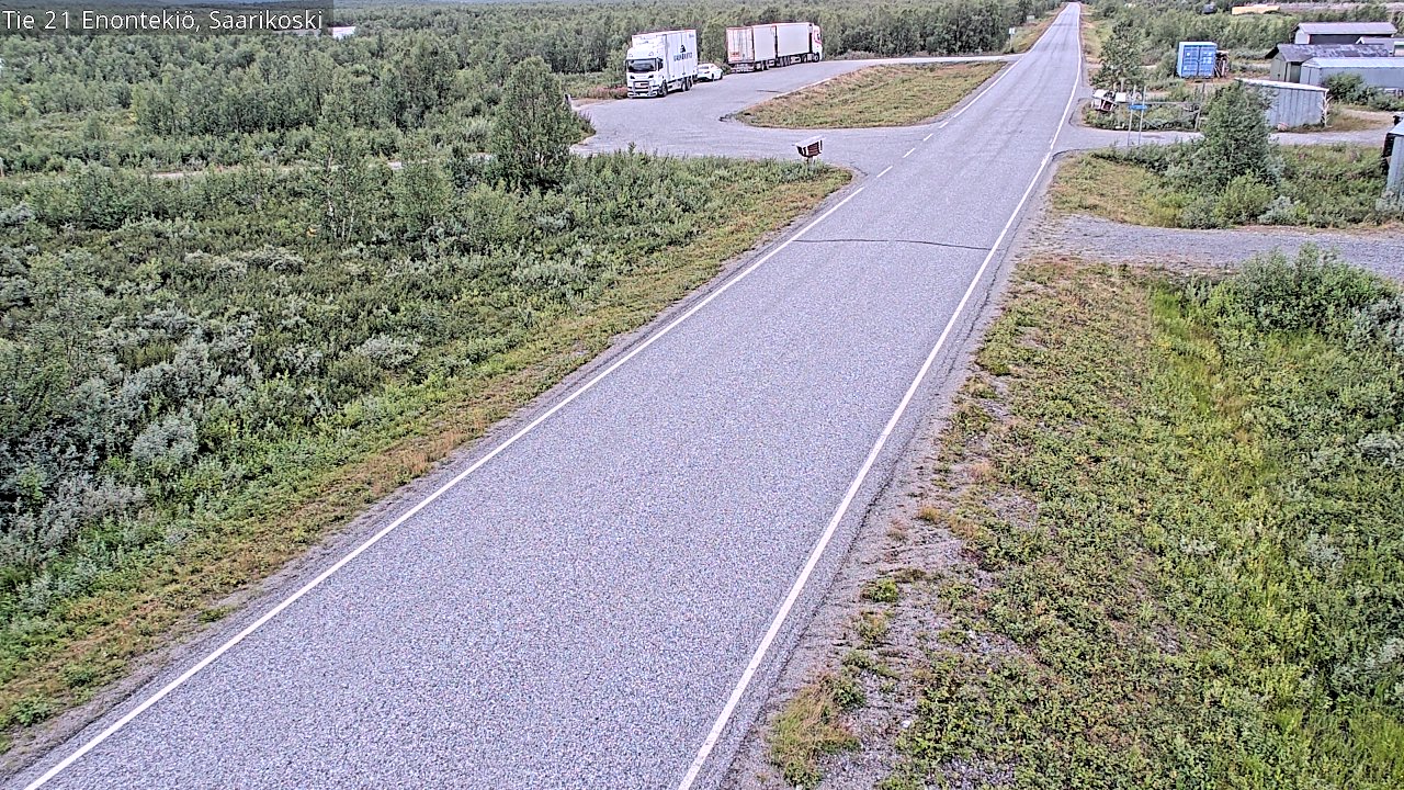 Kelikamerat Kuva Tie 21 Enontekiö, Saarikoski, Enontekiö, Lappi