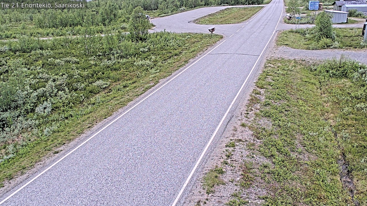 Kelikamerat Kuva Tie 21 Enontekiö, Saarikoski, Enontekiö, Lappi
