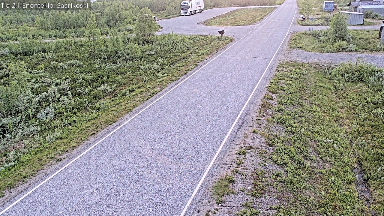 Kelikamerat Kuva Tie 21 Enontekiö, Saarikoski, Enontekiö, Lappi