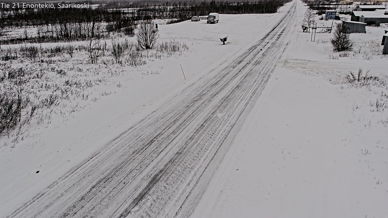 Kelikamerat Kuva Tie 21 Enontekiö, Saarikoski, Enontekiö, Lappi