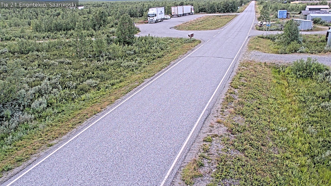 Kelikamerat Kuva Tie 21 Enontekiö, Saarikoski, Enontekiö, Lappi