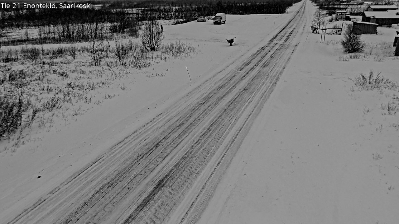 Kelikamerat Kuva Tie 21 Enontekiö, Saarikoski, Enontekiö, Lappi