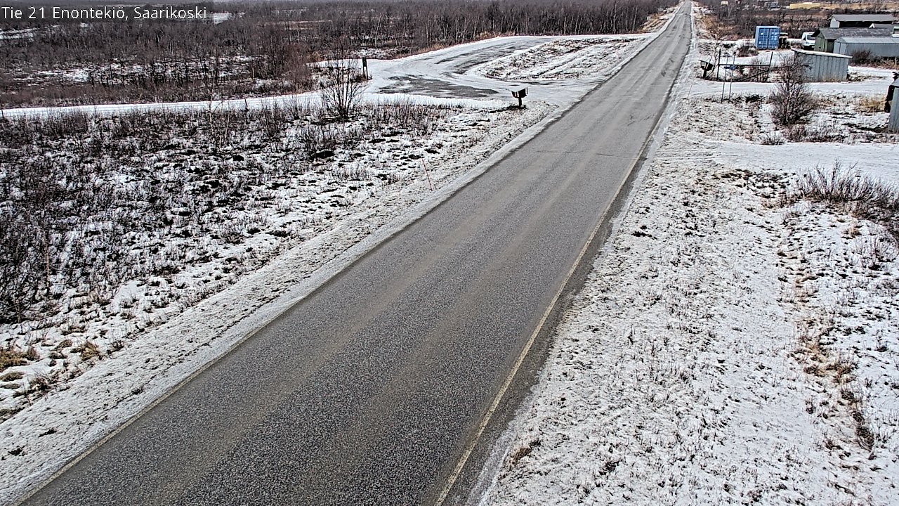 Kelikamerat Kuva Tie 21 Enontekiö, Saarikoski, Enontekiö, Lappi