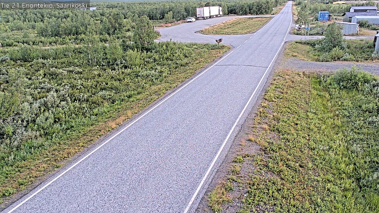 Kelikamerat Kuva Tie 21 Enontekiö, Saarikoski, Enontekiö, Lappi
