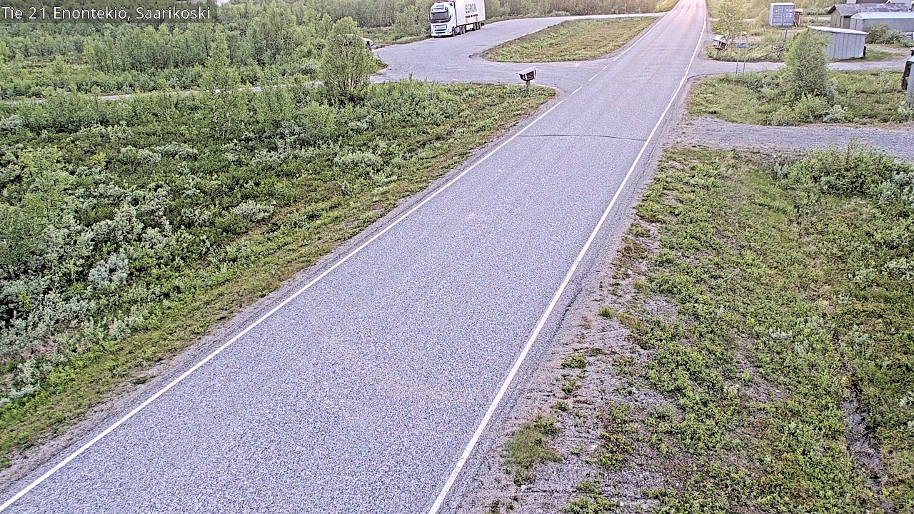 Kelikamerat Kuva Tie 21 Enontekiö, Saarikoski, Enontekiö, Lappi