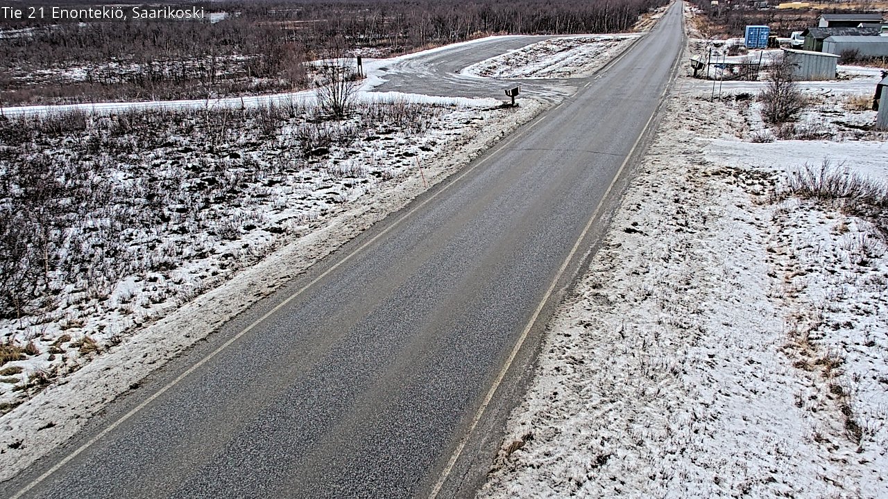 Kelikamerat Kuva Tie 21 Enontekiö, Saarikoski, Enontekiö, Lappi