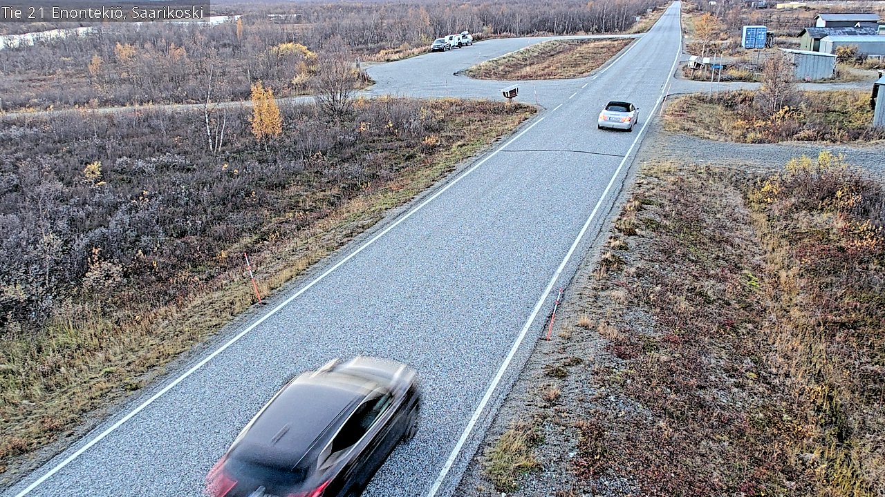 Kelikamerat Kuva Tie 21 Enontekiö, Saarikoski, Enontekiö, Lappi