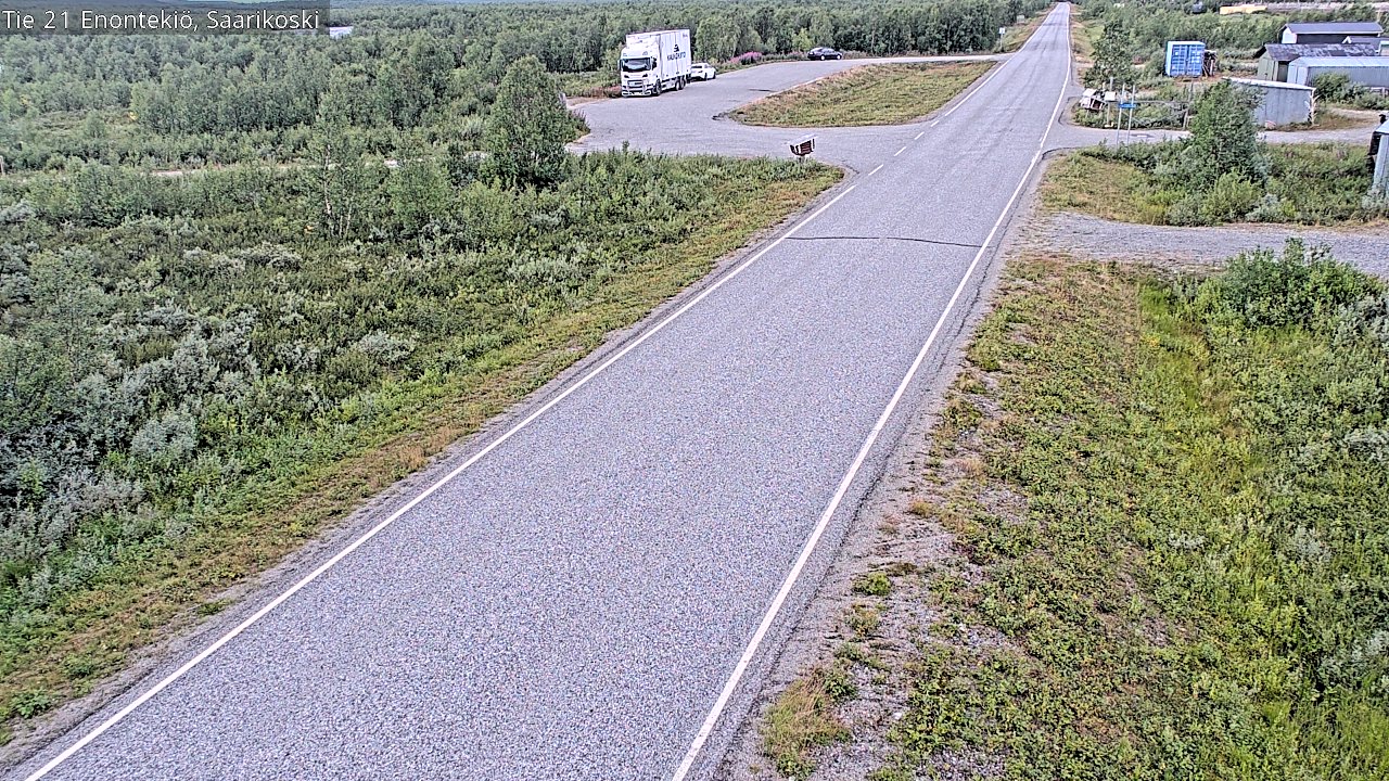 Kelikamerat Kuva Tie 21 Enontekiö, Saarikoski, Enontekiö, Lappi