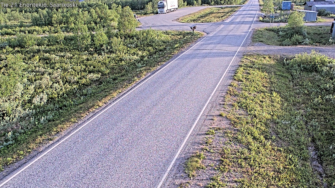 Kelikamerat Kuva Tie 21 Enontekiö, Saarikoski, Enontekiö, Lappi