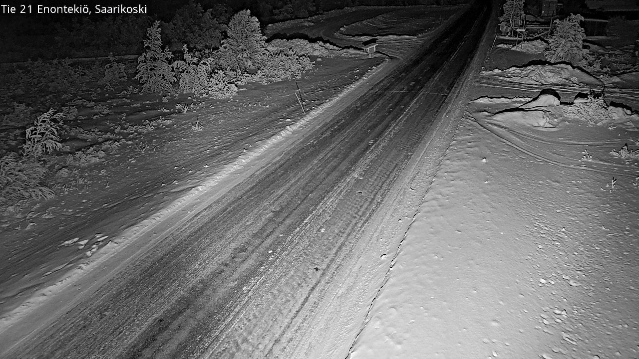 Kelikamerat Kuva Tie 21 Enontekiö, Saarikoski, Enontekiö, Lappi