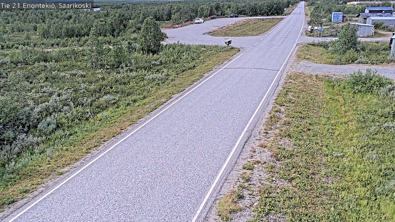 Kelikamerat Kuva Tie 21 Enontekiö, Saarikoski, Enontekiö, Lappi