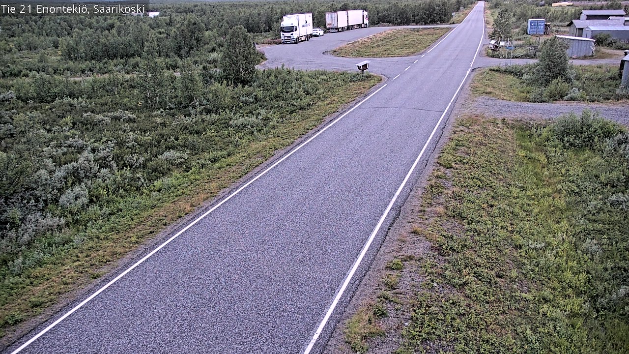 Kelikamerat Kuva Tie 21 Enontekiö, Saarikoski, Enontekiö, Lappi