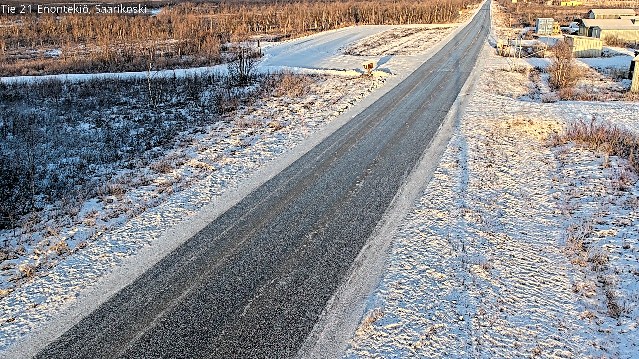 Kelikamerat Kuva Tie 21 Enontekiö, Saarikoski, Enontekiö, Lappi