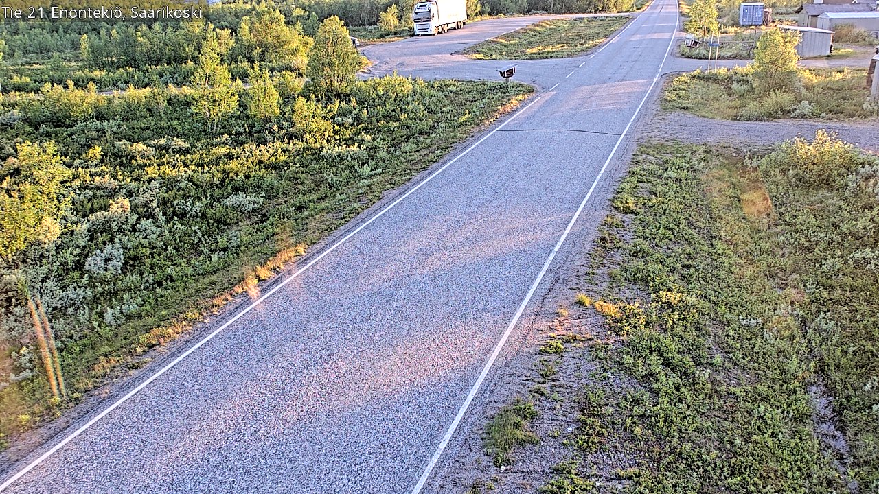 Kelikamerat Kuva Tie 21 Enontekiö, Saarikoski, Enontekiö, Lappi
