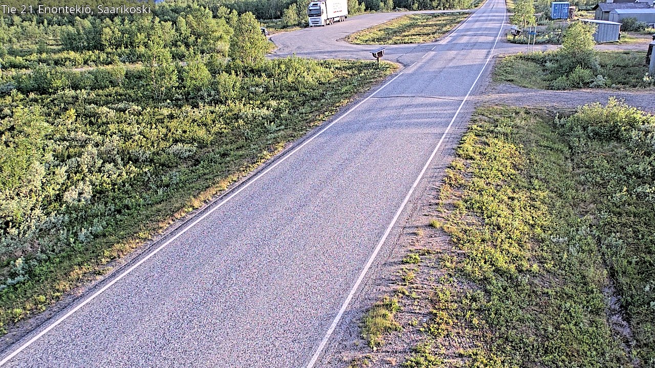 Kelikamerat Kuva Tie 21 Enontekiö, Saarikoski, Enontekiö, Lappi