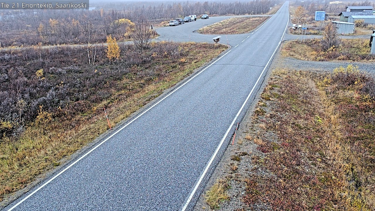 Kelikamerat Kuva Tie 21 Enontekiö, Saarikoski, Enontekiö, Lappi