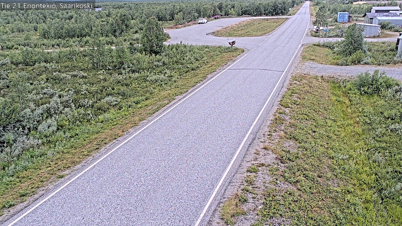 Kelikamerat Kuva Tie 21 Enontekiö, Saarikoski, Enontekiö, Lappi