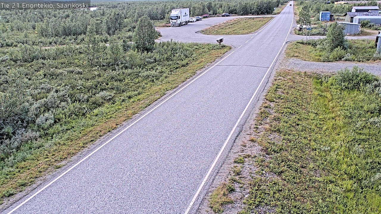 Kelikamerat Kuva Tie 21 Enontekiö, Saarikoski, Enontekiö, Lappi