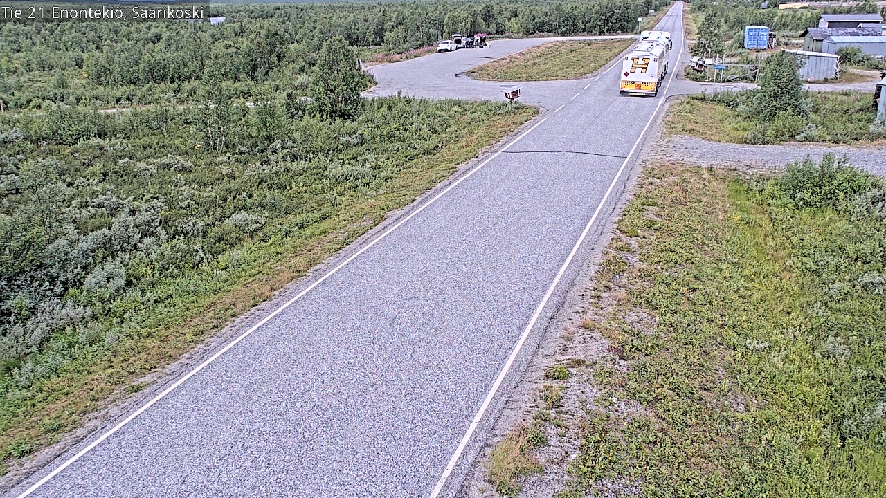 Kelikamerat Kuva Tie 21 Enontekiö, Saarikoski, Enontekiö, Lappi