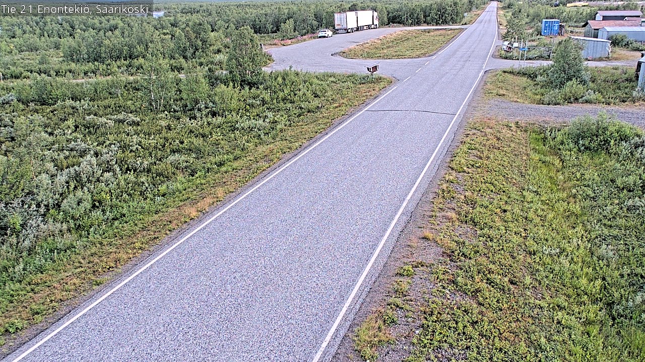 Kelikamerat Kuva Tie 21 Enontekiö, Saarikoski, Enontekiö, Lappi