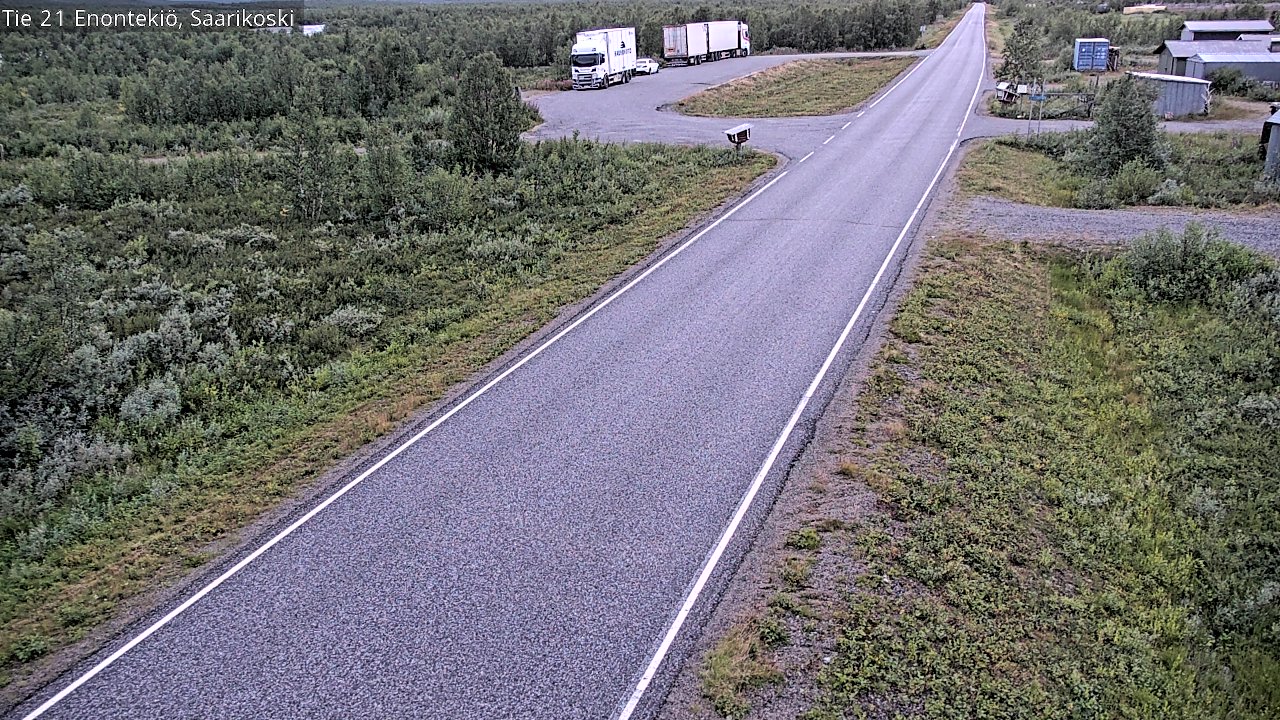 Kelikamerat Kuva Tie 21 Enontekiö, Saarikoski, Enontekiö, Lappi