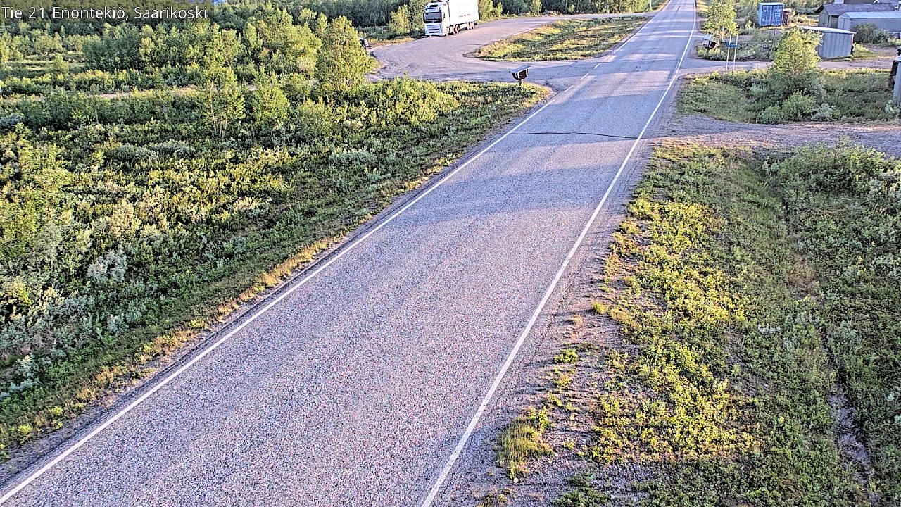 Kelikamerat Kuva Tie 21 Enontekiö, Saarikoski, Enontekiö, Lappi