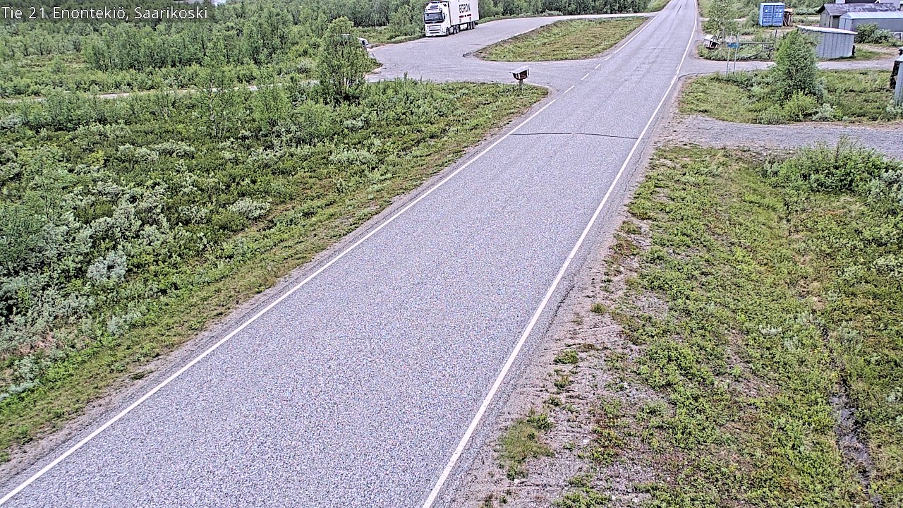Kelikamerat Kuva Tie 21 Enontekiö, Saarikoski, Enontekiö, Lappi