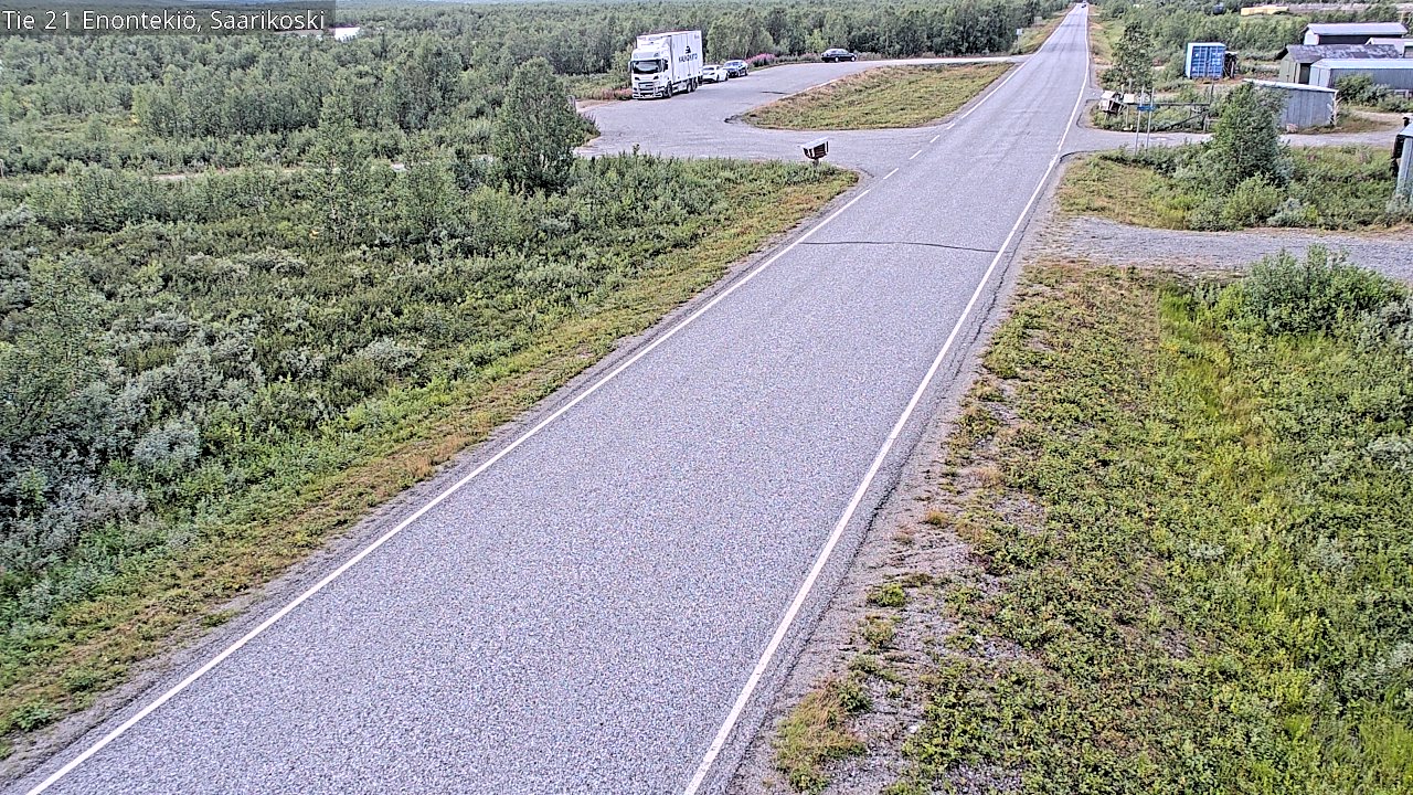 Kelikamerat Kuva Tie 21 Enontekiö, Saarikoski, Enontekiö, Lappi