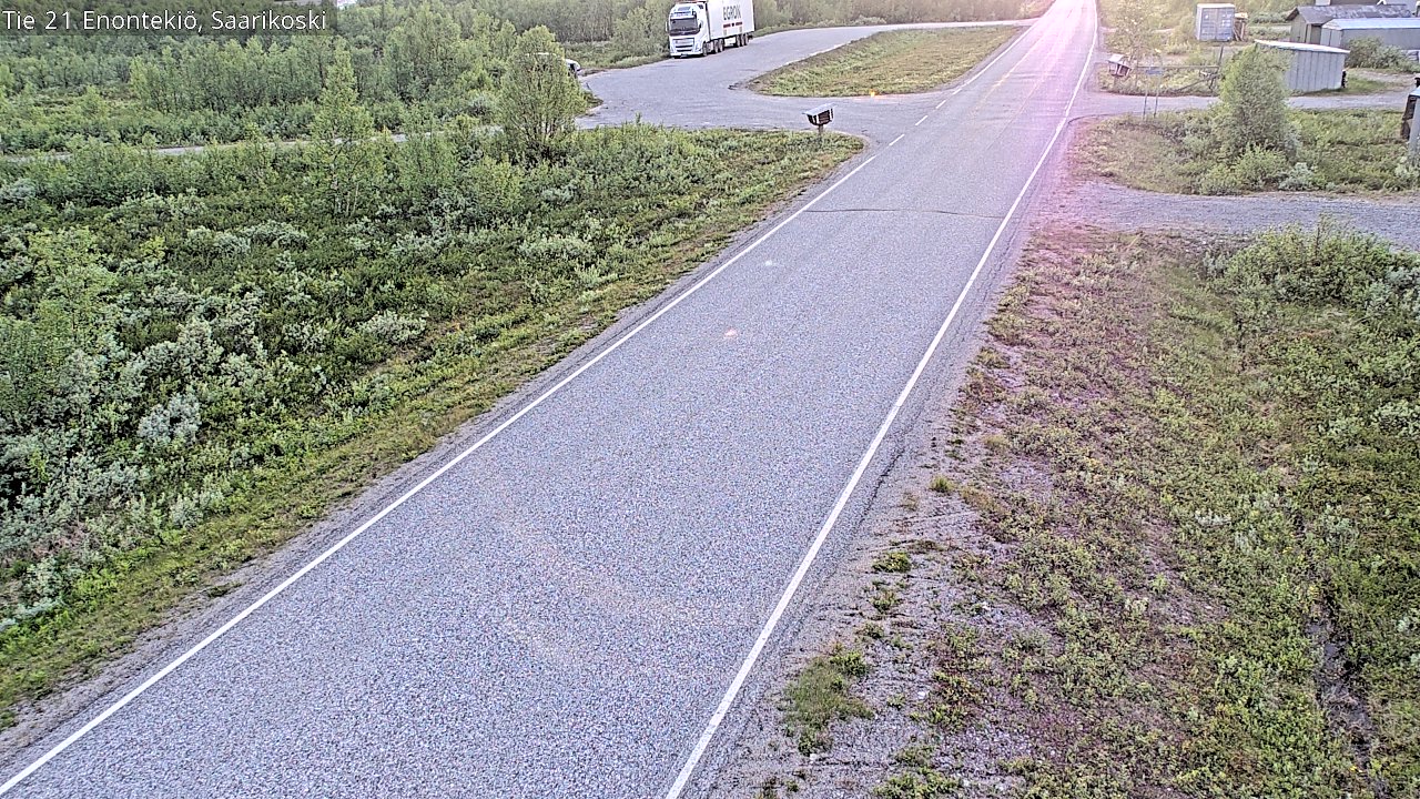 Kelikamerat Kuva Tie 21 Enontekiö, Saarikoski, Enontekiö, Lappi
