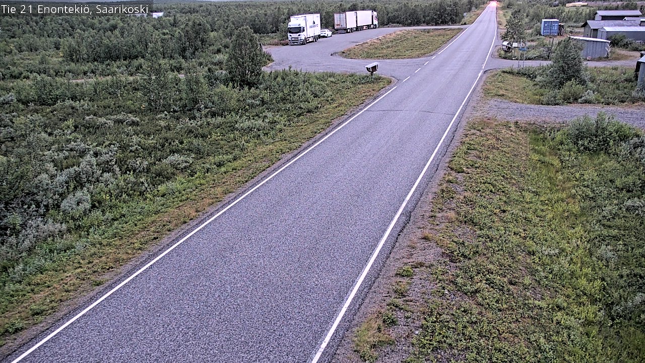 Kelikamerat Kuva Tie 21 Enontekiö, Saarikoski, Enontekiö, Lappi