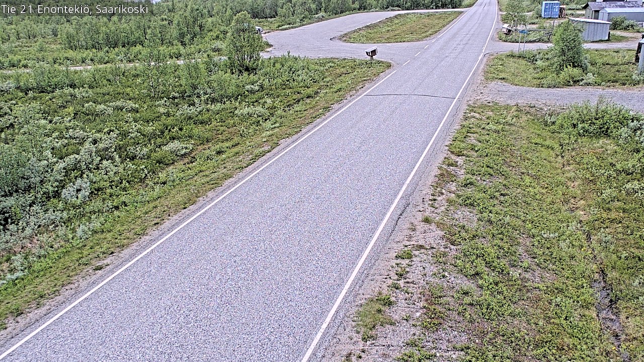 Kelikamerat Kuva Tie 21 Enontekiö, Saarikoski, Enontekiö, Lappi