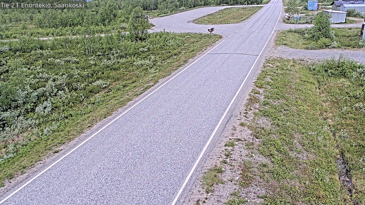 Kelikamerat Kuva Tie 21 Enontekiö, Saarikoski, Enontekiö, Lappi