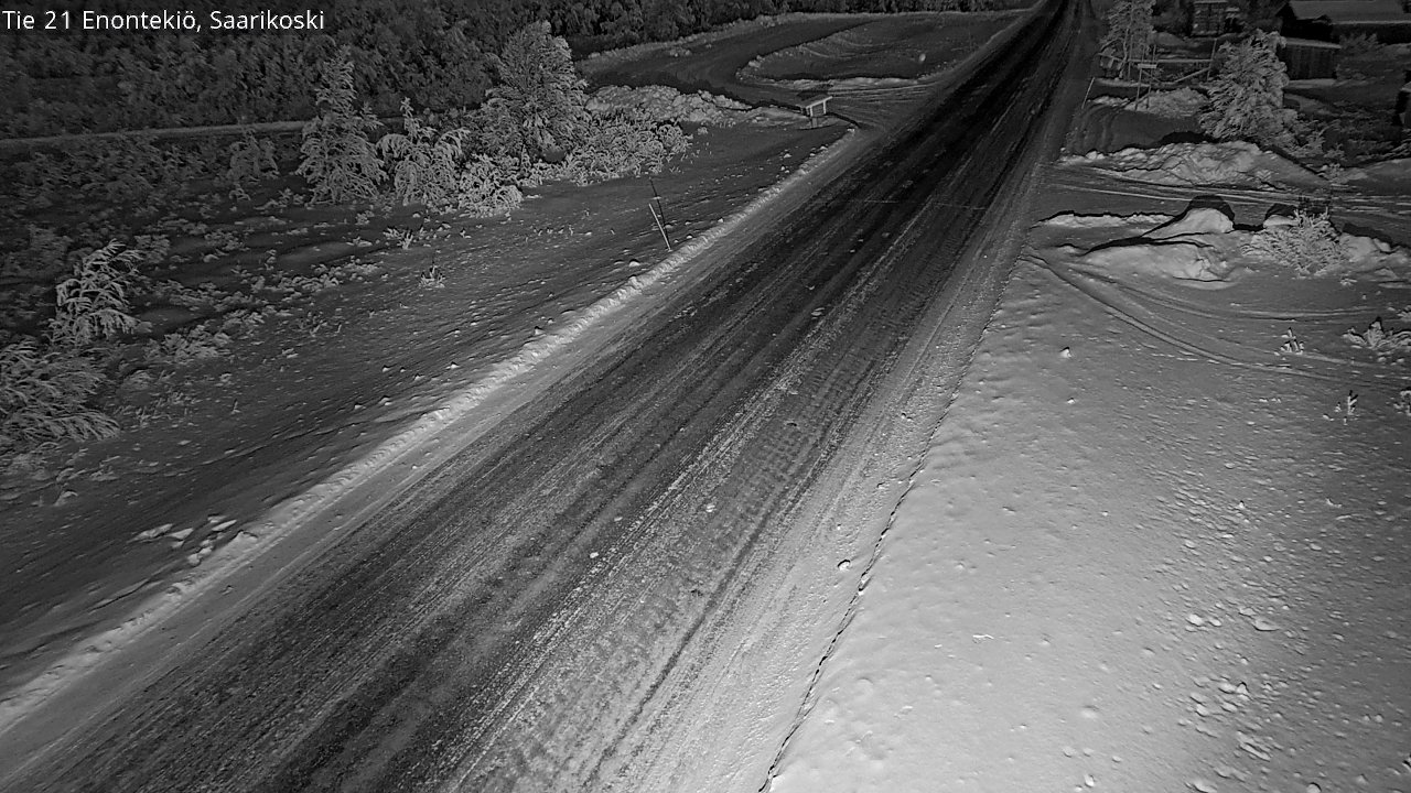 Kelikamerat Kuva Tie 21 Enontekiö, Saarikoski, Enontekiö, Lappi