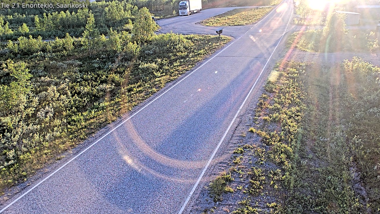 Kelikamerat Kuva Tie 21 Enontekiö, Saarikoski, Enontekiö, Lappi