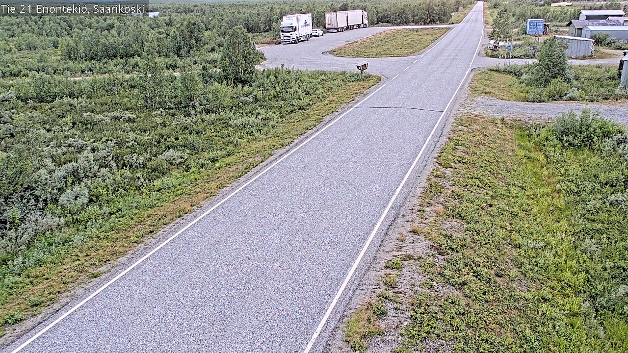 Kelikamerat Kuva Tie 21 Enontekiö, Saarikoski, Enontekiö, Lappi