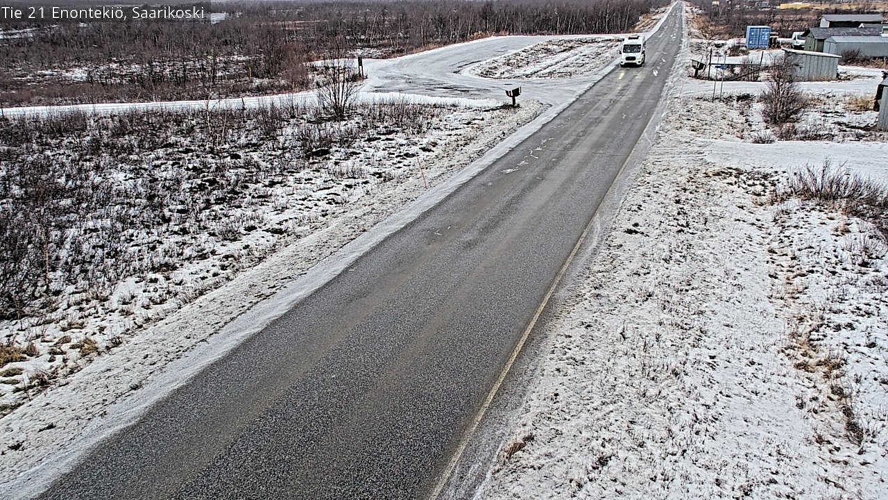 Kelikamerat Kuva Tie 21 Enontekiö, Saarikoski, Enontekiö, Lappi